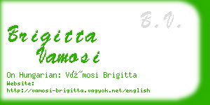 brigitta vamosi business card